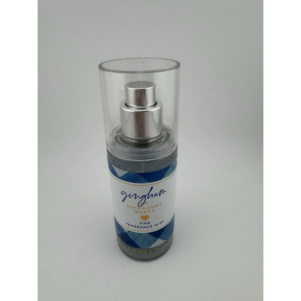 NEW Gingham Fine Fragrance Mist TRAVEL 2.5 oz Bath & Body‎ Works AUTHENTIC